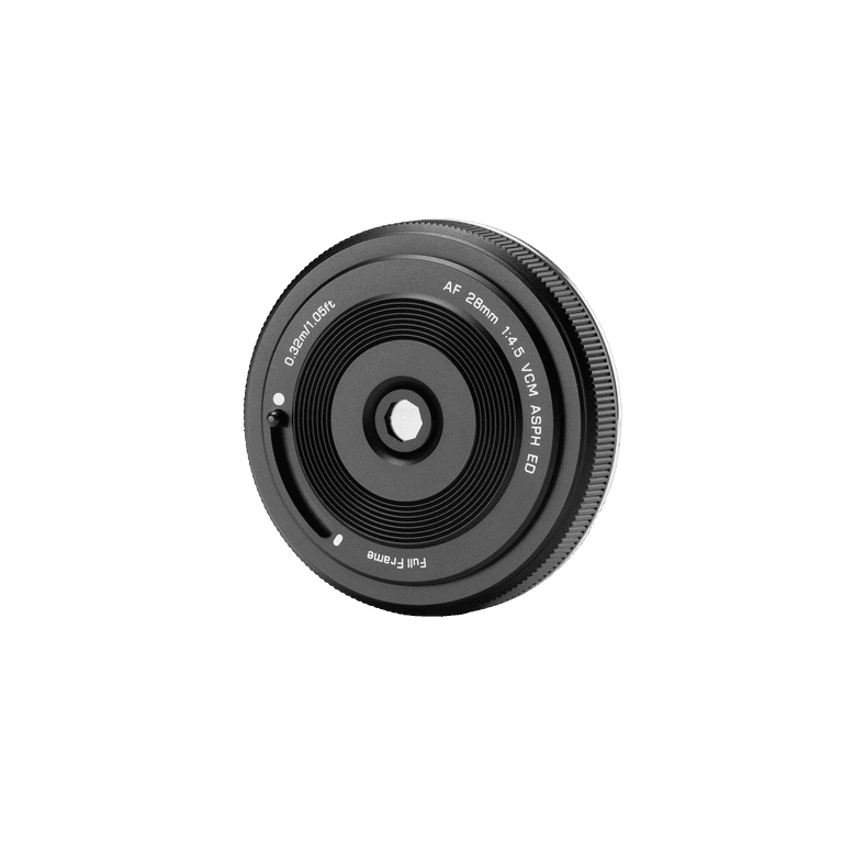 Viltrox 28mm f4.5 FE pancake style lens