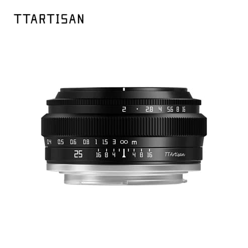 TTArtisan APS-C 25mm F2 manual focus lens